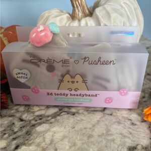 The Crème Shop x Pusheen 3D Teddy Headyband | Plushie Spa Headband Brand New!